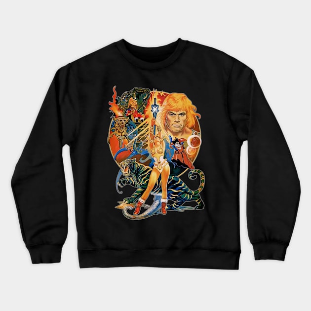 Eternia Heroic Warriors V2 Crewneck Sweatshirt by Trazzo